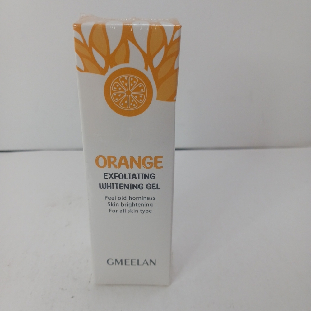 Gmeelan Orange Exfoliating Whitening Gel 1.7 Fl Oz For All Skin Types